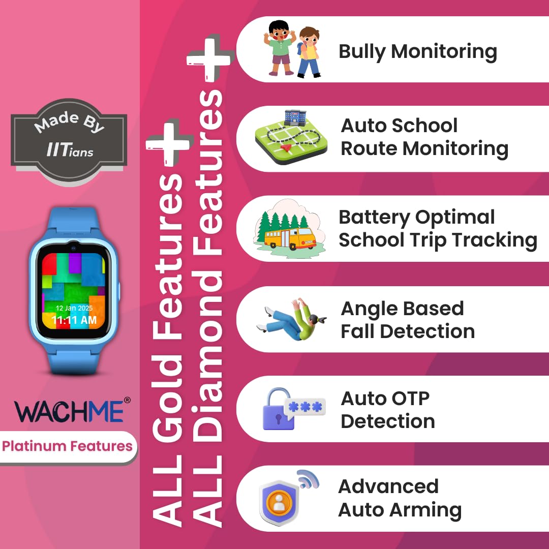 WachMe Watch (Platinum)