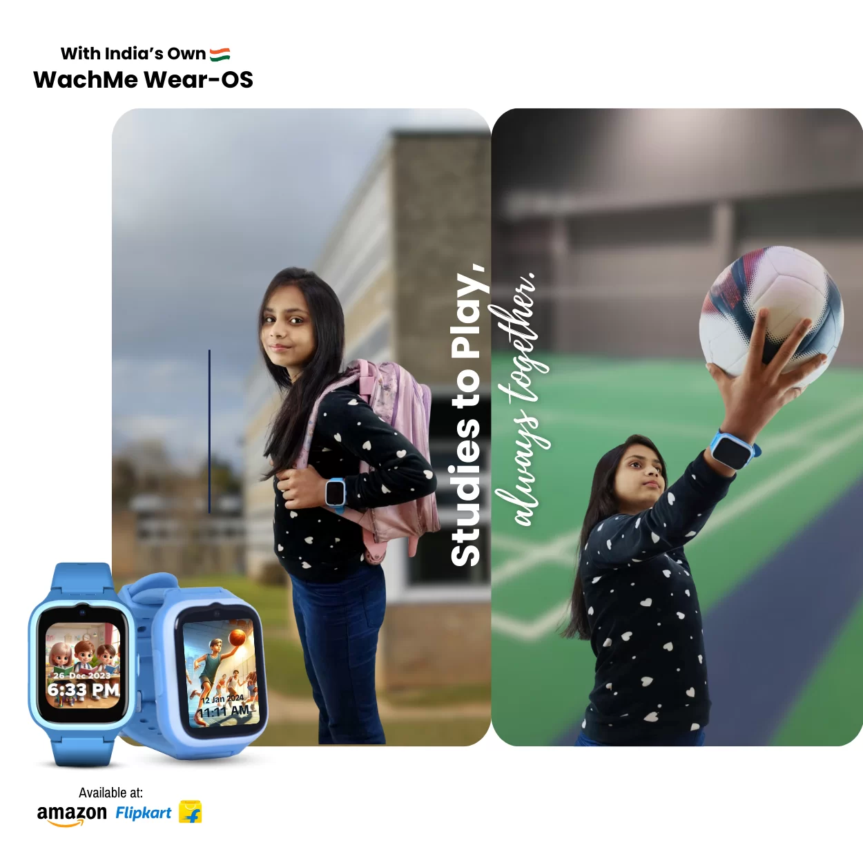 WachMe Kids Smart Watch - Mobile Banner