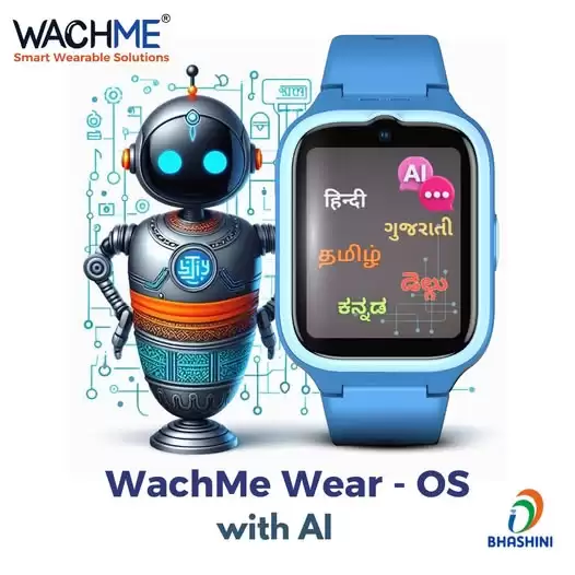 WachMe Kids Watch With WachMe Wear OS (Made In India)