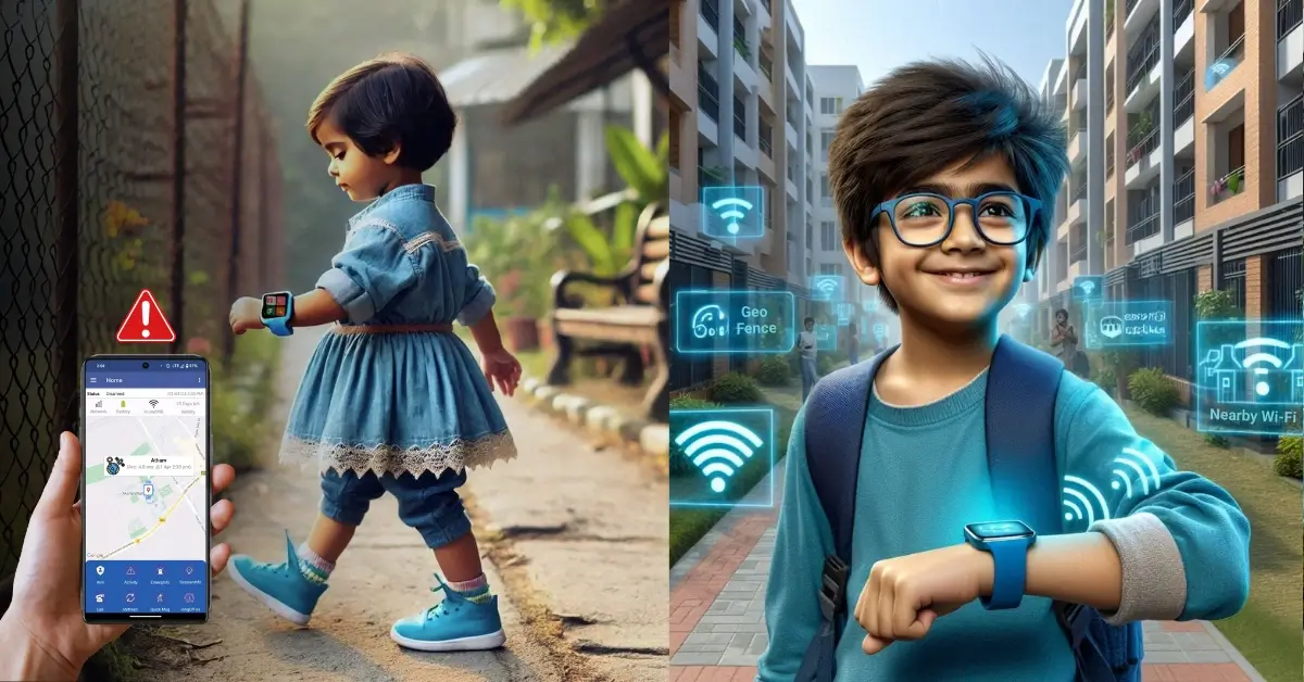 Wachme No.1 Made in India Smart Watch for Kids Safety