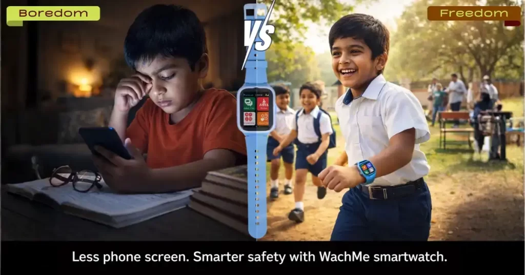 mobile usage effects on children eyesight in india