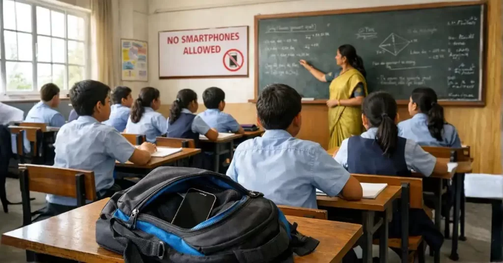 smartphone ban in schools and smartwatch alternative for kids safety