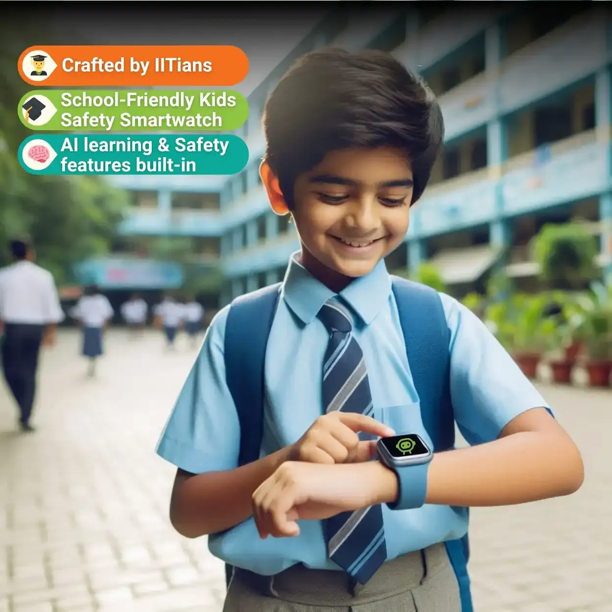 School friendly smartwatch
