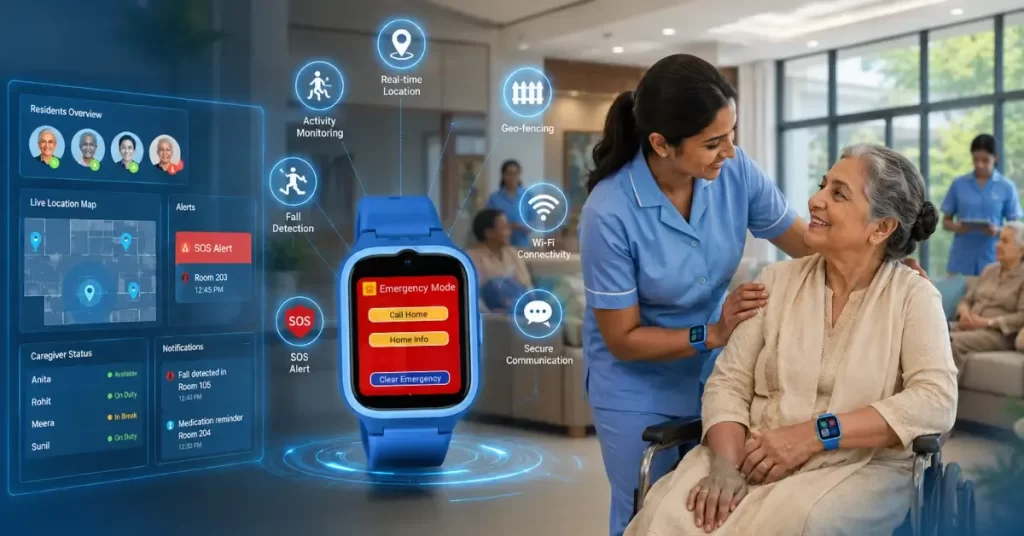 Wearable Monitoring Solutions for Care Centres